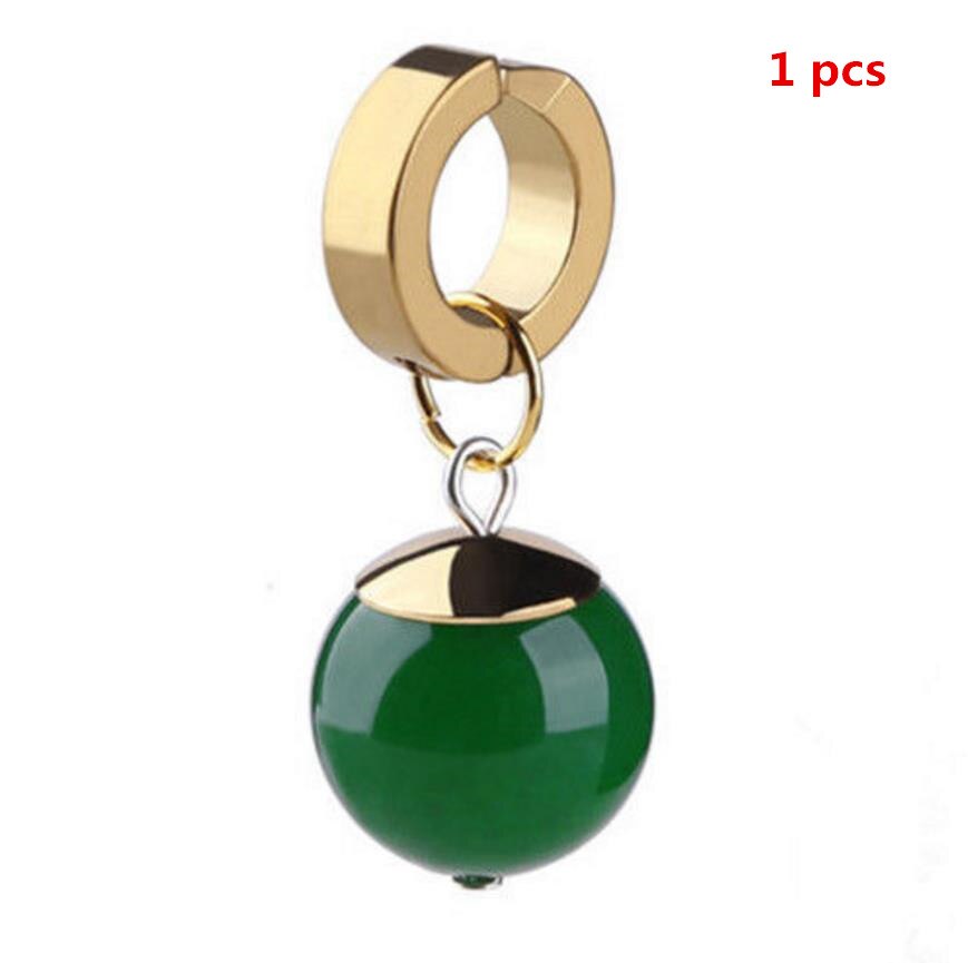 Anime Supreme Kai Black Son Goku Kakarotto Cosplay Zamasu Potara Earrings Ear Stud Pendants