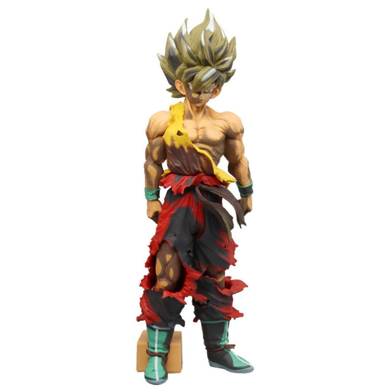 Dragon Ball Z Super Saiyan Anime Figurine Model GK Rose Goku Action Figure DBZ Gohan Figures Vegeta Statue Collection Toy Figma