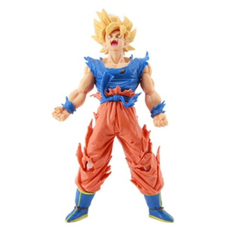 Dragon Ball Z Super Saiyan Anime Figurine Model GK Rose Goku Action Figure DBZ Gohan Figures Vegeta Statue Collection Toy Figma