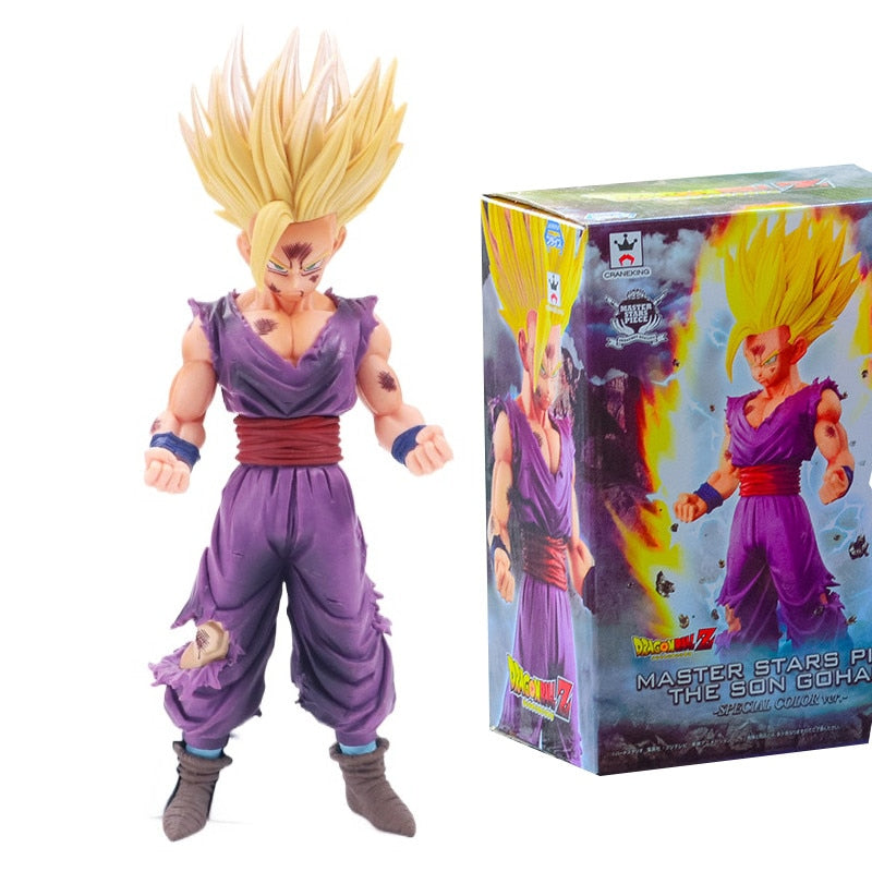 Dragon Ball Z Super Saiyan Anime Figurine Model GK Rose Goku Action Figure DBZ Gohan Figures Vegeta Statue Collection Toy Figma
