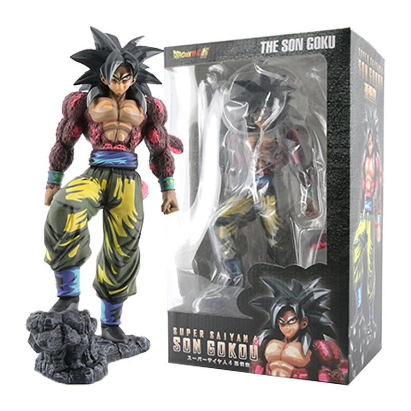 Dragon Ball Z Super Saiyan Anime Figurine Model GK Rose Goku Action Figure DBZ Gohan Figures Vegeta Statue Collection Toy Figma