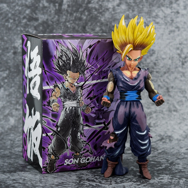 Dragon Ball Z Super Saiyan Anime Figurine Model GK Rose Goku Action Figure DBZ Gohan Figures Vegeta Statue Collection Toy Figma