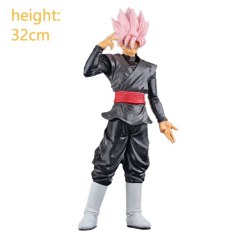 Dragon Ball Z Super Saiyan Anime Figurine Model GK Rose Goku Action Figure DBZ Gohan Figures Vegeta Statue Collection Toy Figma