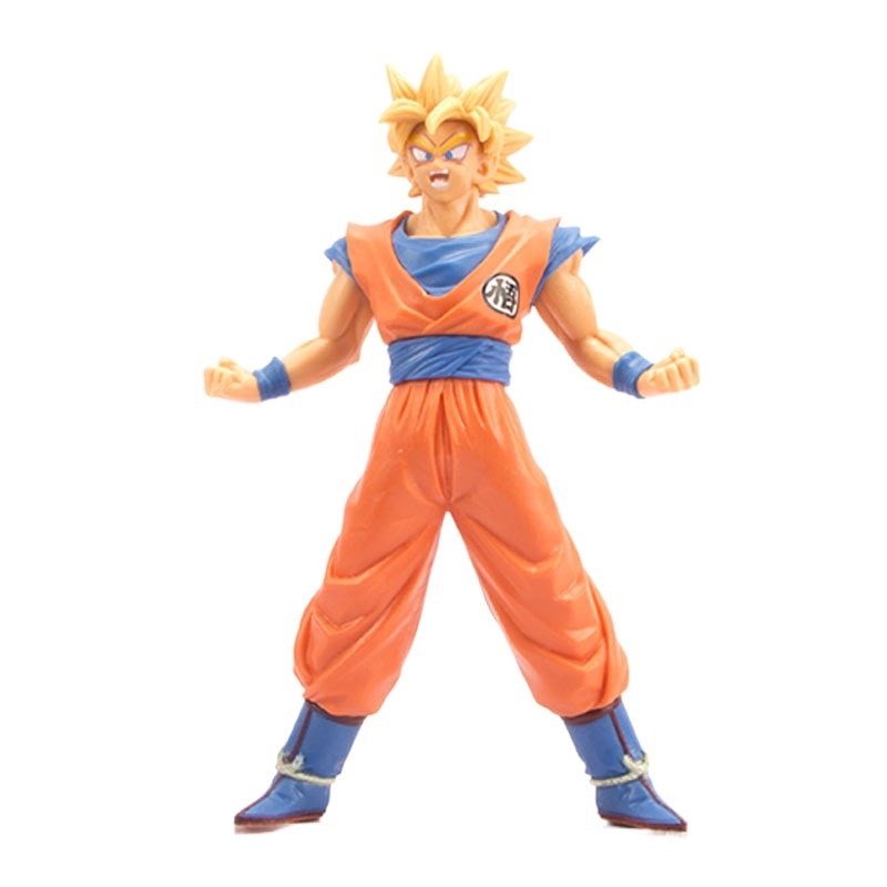 Dragon Ball Z Super Saiyan Anime Figurine Model GK Rose Goku Action Figure DBZ Gohan Figures Vegeta Statue Collection Toy Figma