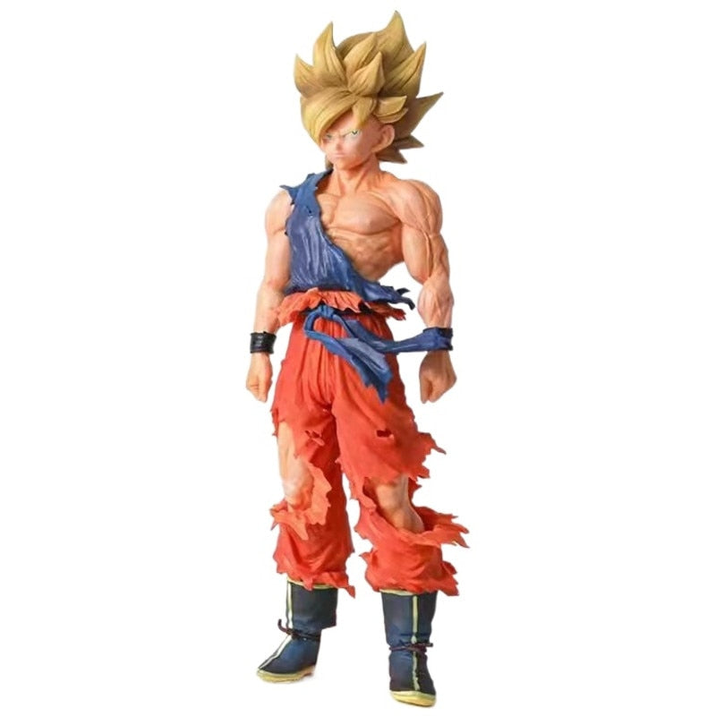 Dragon Ball Z Super Saiyan Anime Figurine Model GK Rose Goku Action Figure DBZ Gohan Figures Vegeta Statue Collection Toy Figma