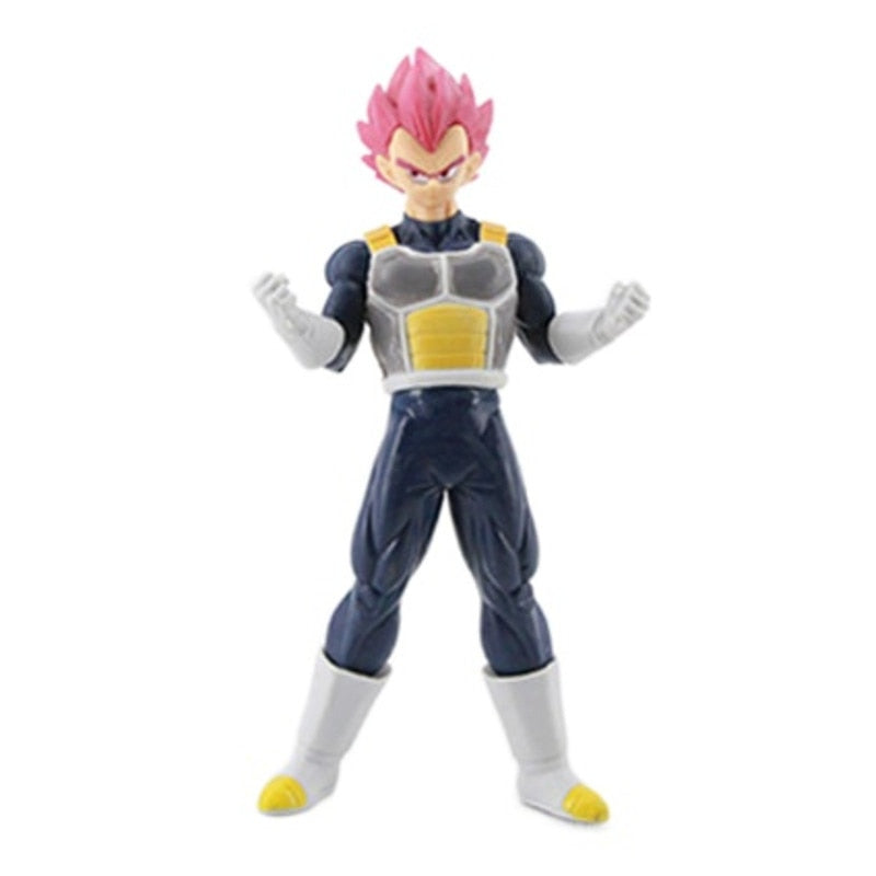 Dragon Ball Z Super Saiyan Anime Figurine Model GK Rose Goku Action Figure DBZ Gohan Figures Vegeta Statue Collection Toy Figma