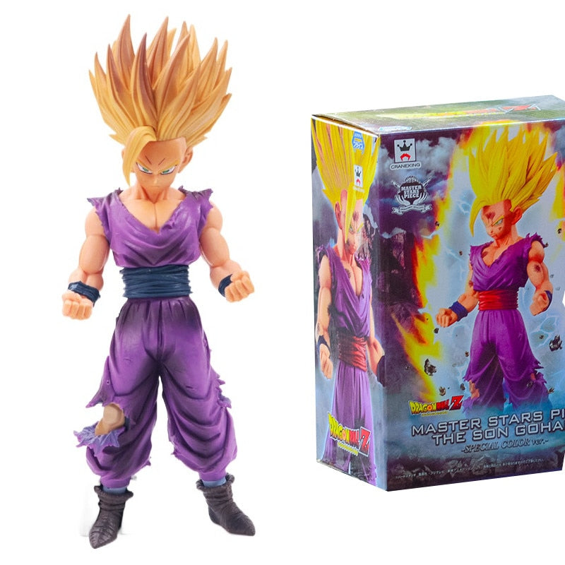 Dragon Ball Z Super Saiyan Anime Figurine Model GK Rose Goku Action Figure DBZ Gohan Figures Vegeta Statue Collection Toy Figma