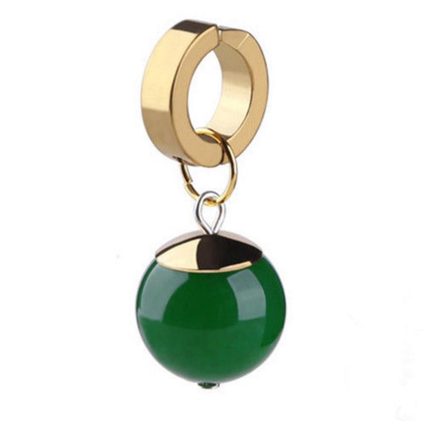 Anime Supreme Kai Black Son Goku Kakarotto Cosplay Zamasu Potara Earrings Ear Stud Pendants