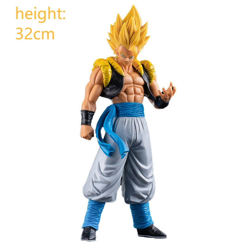 Dragon Ball Z Super Saiyan Anime Figurine Model GK Rose Goku Action Figure DBZ Gohan Figures Vegeta Statue Collection Toy Figma