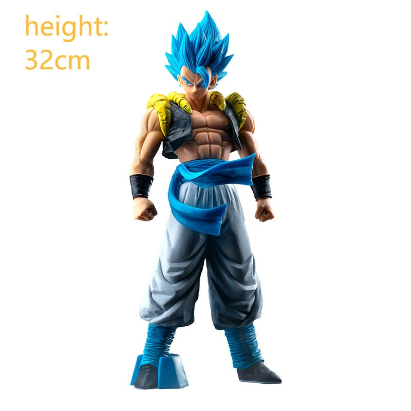 Dragon Ball Z Super Saiyan Anime Figurine Model GK Rose Goku Action Figure DBZ Gohan Figures Vegeta Statue Collection Toy Figma