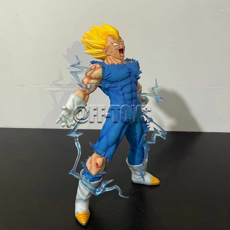 Anime Dragon Ball Z GK Vegeta Figure Self-destruct Majin Vegeta Figurine 27CM PVC Action Figures Collection Model Toys Gifts