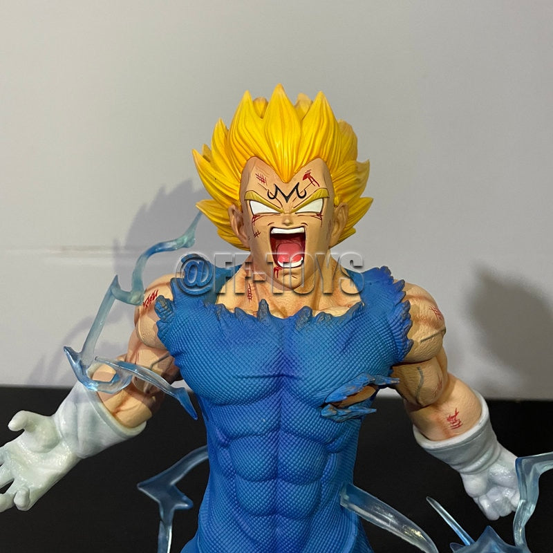Anime Dragon Ball Z GK Vegeta Figure Self-destruct Majin Vegeta Figurine 27CM PVC Action Figures Collection Model Toys Gifts