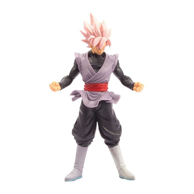 Dragon Ball Z Super Saiyan Anime Figurine Model GK Rose Goku Action Figure DBZ Gohan Figures Vegeta Statue Collection Toy Figma