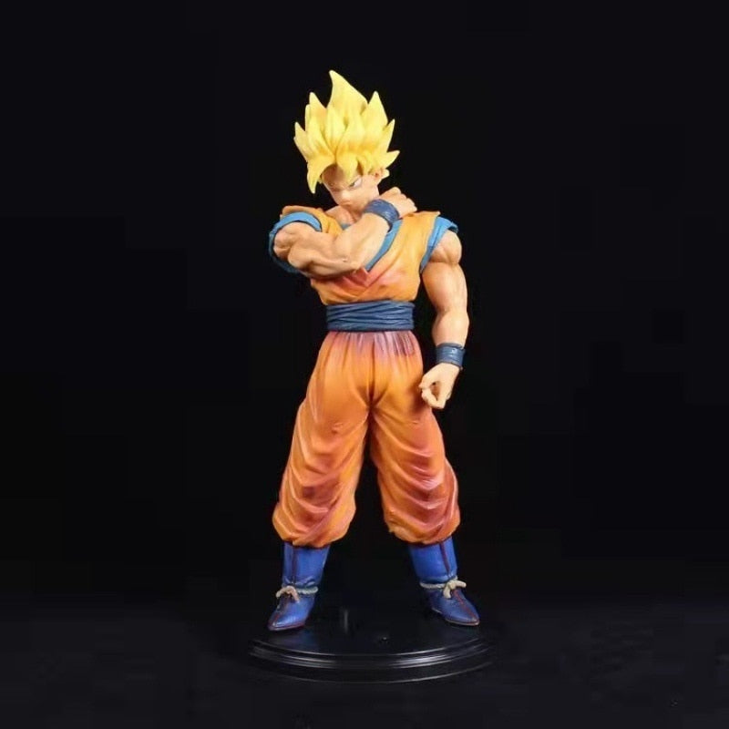 Dragon Ball Z Super Saiyan Anime Figurine Model GK Rose Goku Action Figure DBZ Gohan Figures Vegeta Statue Collection Toy Figma
