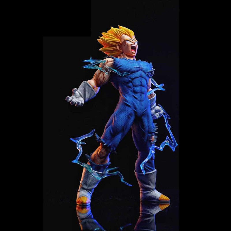 Anime Dragon Ball Z GK Vegeta Figure Self-destruct Majin Vegeta Figurine 27CM PVC Action Figures Collection Model Toys Gifts