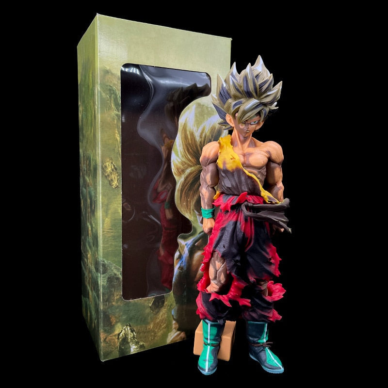 Dragon Ball Z Super Saiyan Anime Figurine Model GK Rose Goku Action Figure DBZ Gohan Figures Vegeta Statue Collection Toy Figma