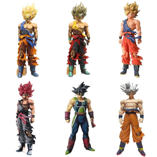 Dragon Ball Z Super Saiyan Anime Figurine Model GK Rose Goku Action Figure DBZ Gohan Figures Vegeta Statue Collection Toy Figma